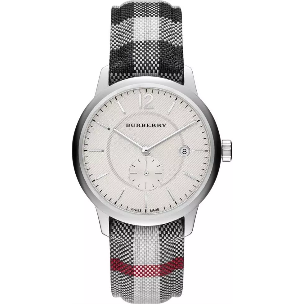 Burberry The Classic Round Silver Dial Men's Watch 40MM