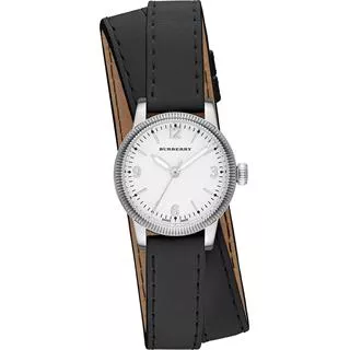 Burberry double 2025 wrap watch