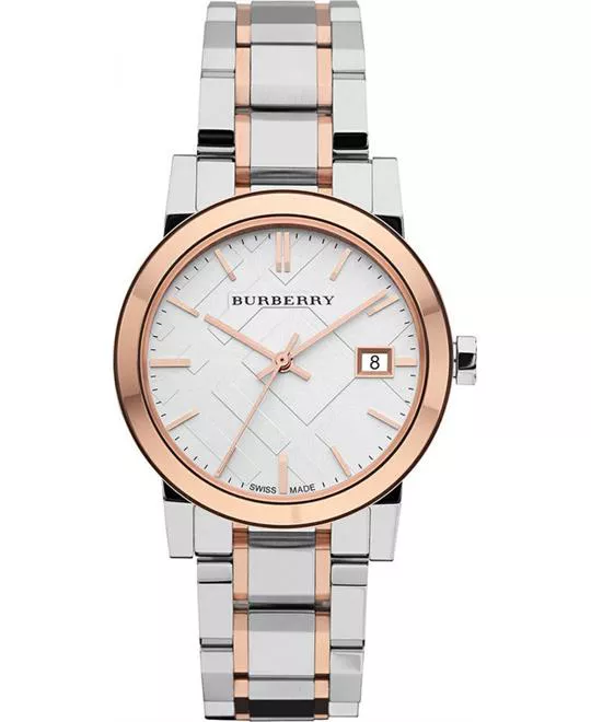 Burberry Women's  Stainless Steel Bracelet Watch 34mm