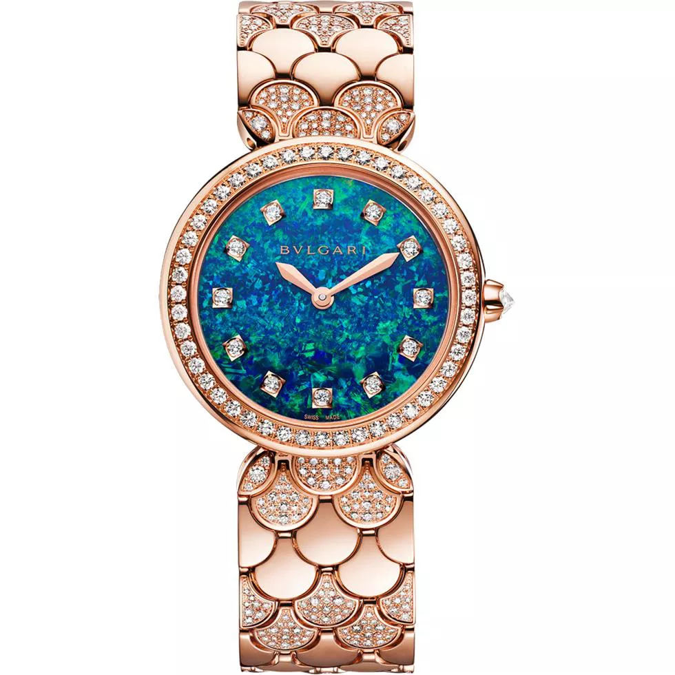 Bvlgari Divas' Dream 103646 Diamond Watch 33mm