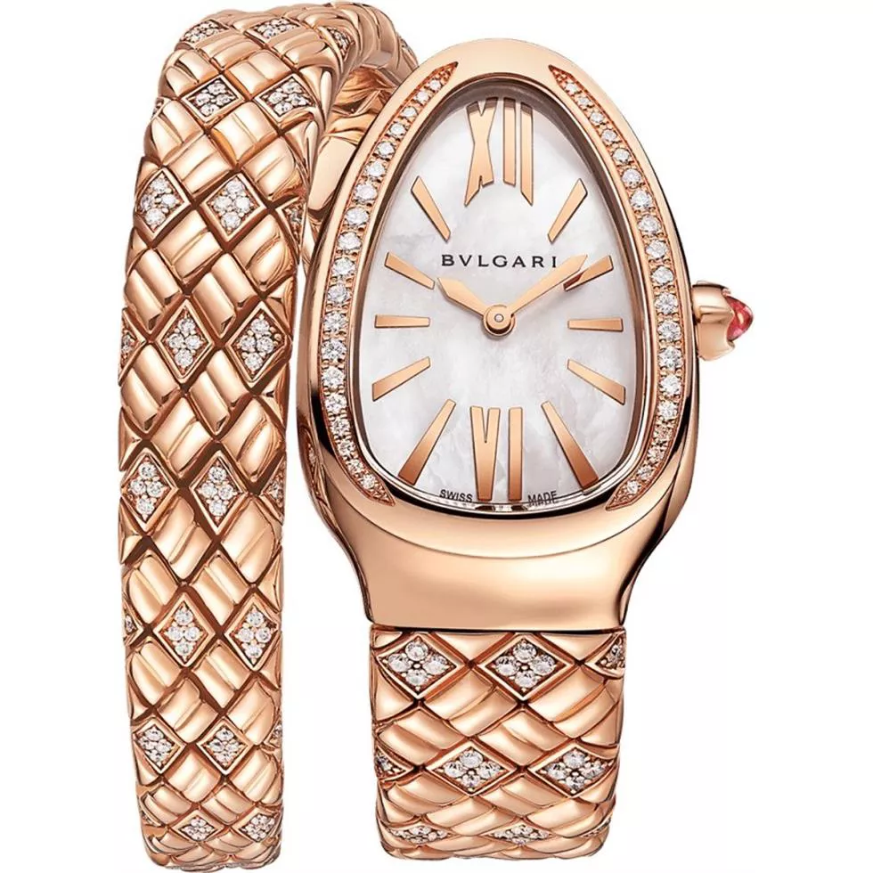 Bvlgari Serpenti Spiga 103250 Watch 35mm