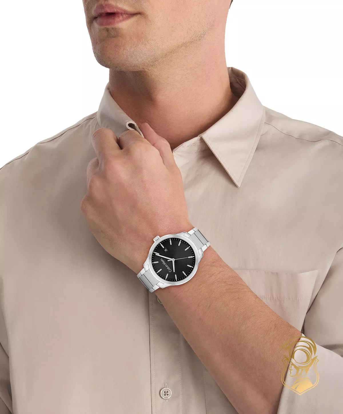 Calvin Klein Black Dial Bracelet Watch 43mm
