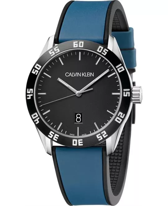 Calvin Klein Compete Silicone Watch 42mm 