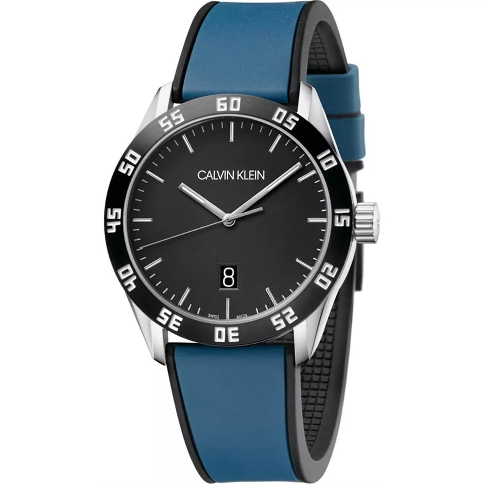 Calvin Klein Compete Silicone Watch 42mm 