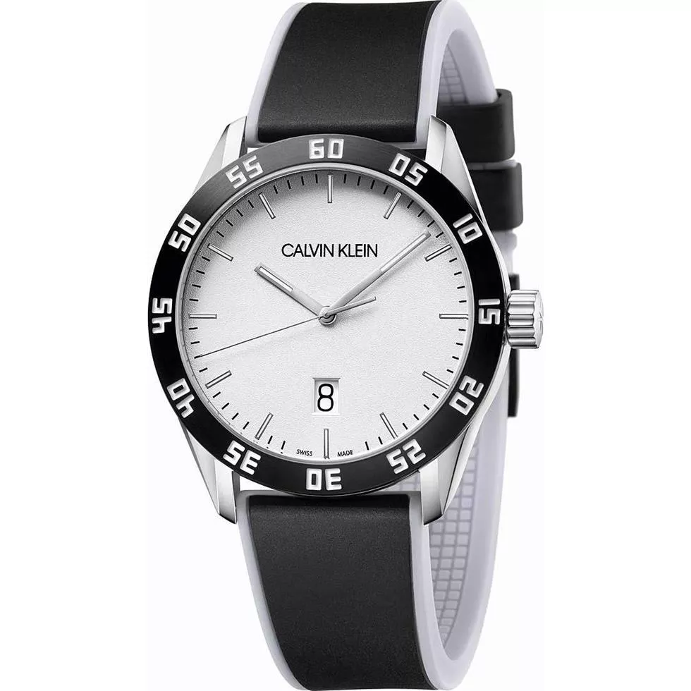 Calvin Klein Compete Silicone Watch 42mm