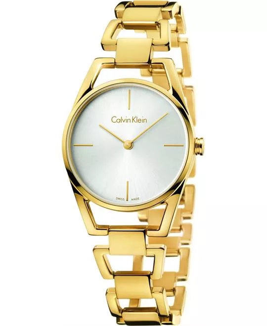 Calvin Klein Dainty Silver Dial Watch 30mm