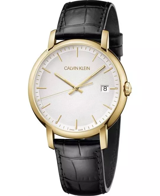 Calvin Klein Established Gold Watch 43mm