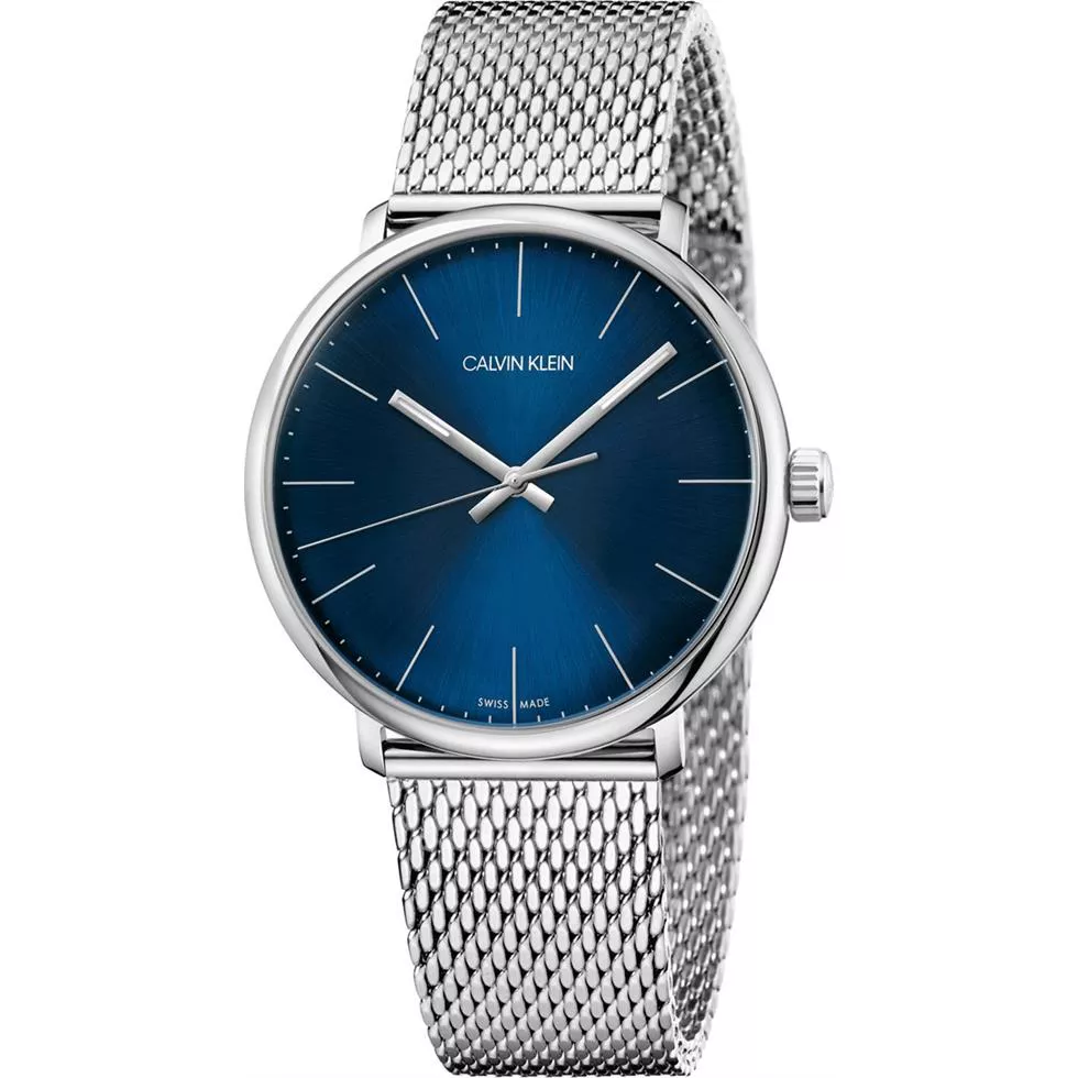 Calvin Klein High Noon Mesh Blue Watch 40mm