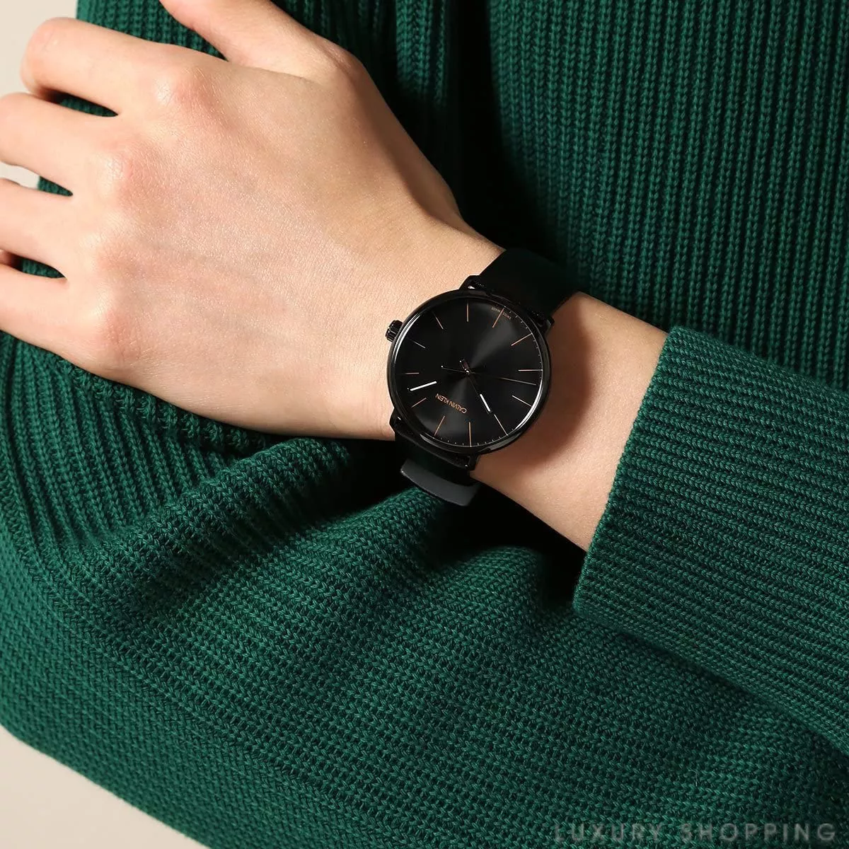 Calvin Klein Highno Quartz Black Watch 40mm