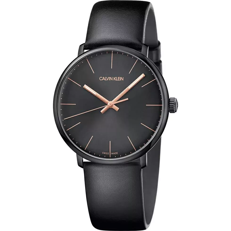 Calvin Klein Highno Quartz Black Watch 40mm