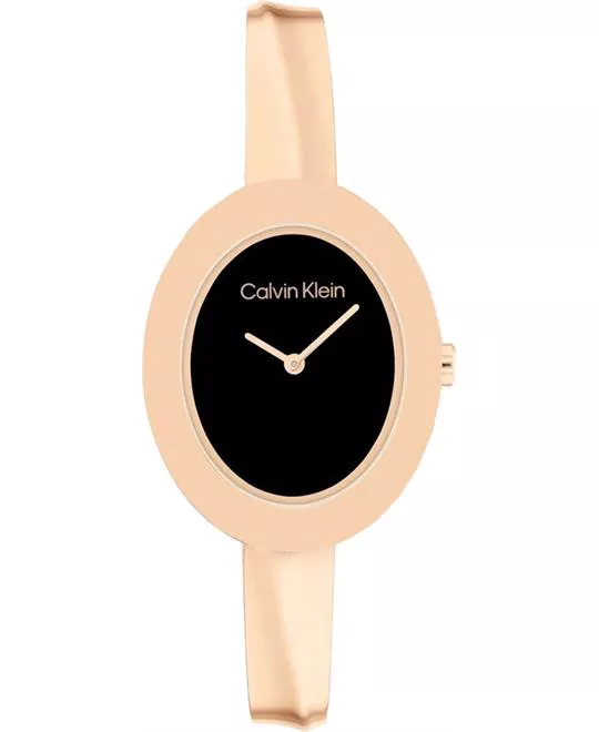 Calvin Klein Ladies Rose Gold Watch 24mm