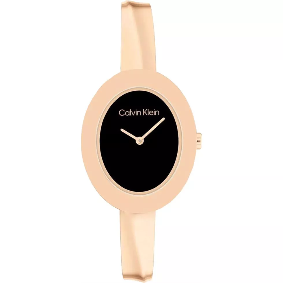 Calvin Klein Ladies Rose Gold Watch 24mm