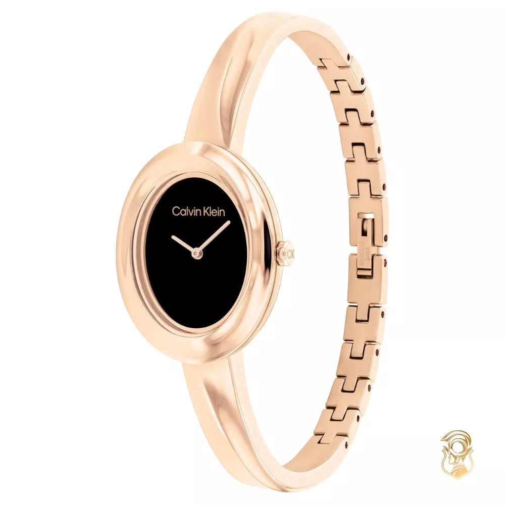 Calvin Klein Ladies Rose Gold Watch 24mm