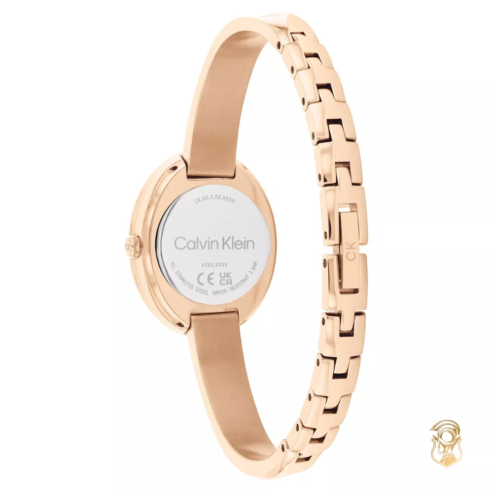 Calvin Klein Ladies Rose Gold Watch 24mm