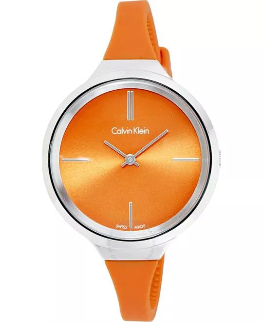 Calvin Klein Lively Orange Ladies Watch 34mm