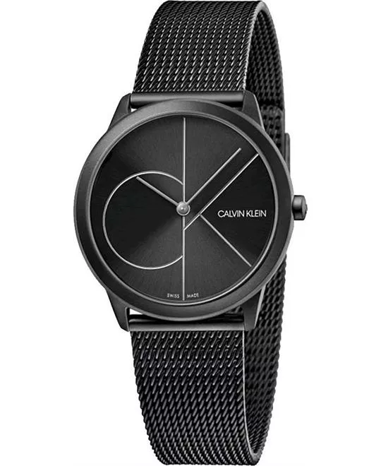 Calvin Klein Minimal Black Dial Men's Watch 35mm