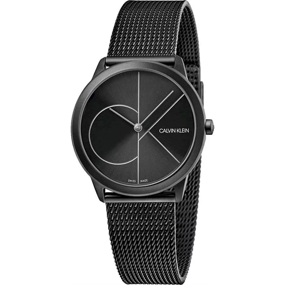 Calvin Klein Minimal Black Dial Men's Watch 35mm