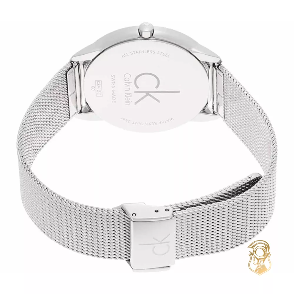 Calvin Klein Minimal Silver Dial Watch 40mm