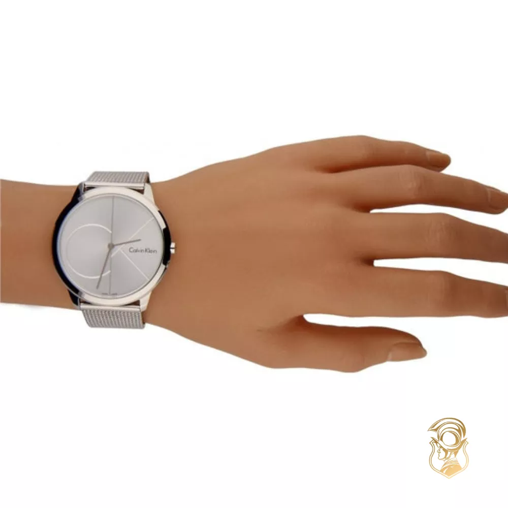 Calvin Klein Minimal Silver Dial Watch 40mm