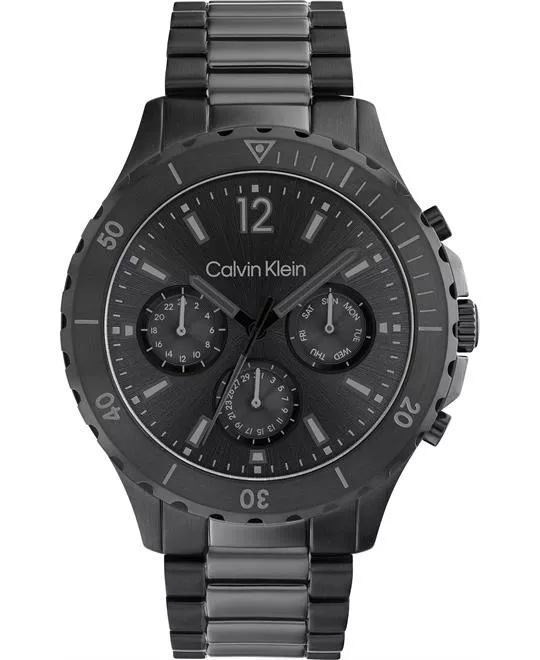 Calvin Klein Sport Black Multi-function Watch 44mm