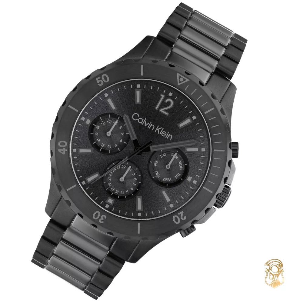 Calvin Klein Sport Black Multi-function Watch 44mm