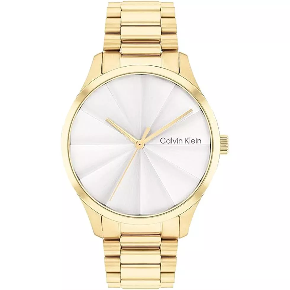 Calvin Klein Unisex Gold Tone Watch 35mm 