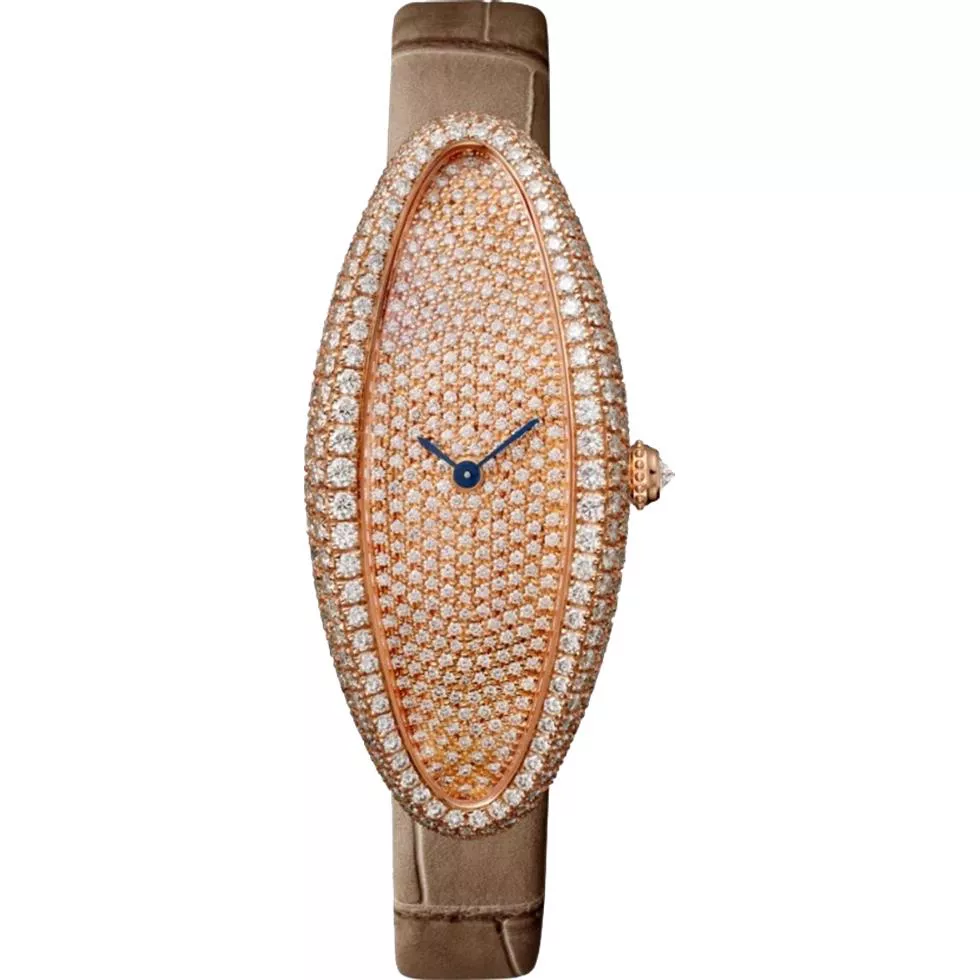 Cartier Baignoire Allongée WJBA0010 Watch 47 x 21