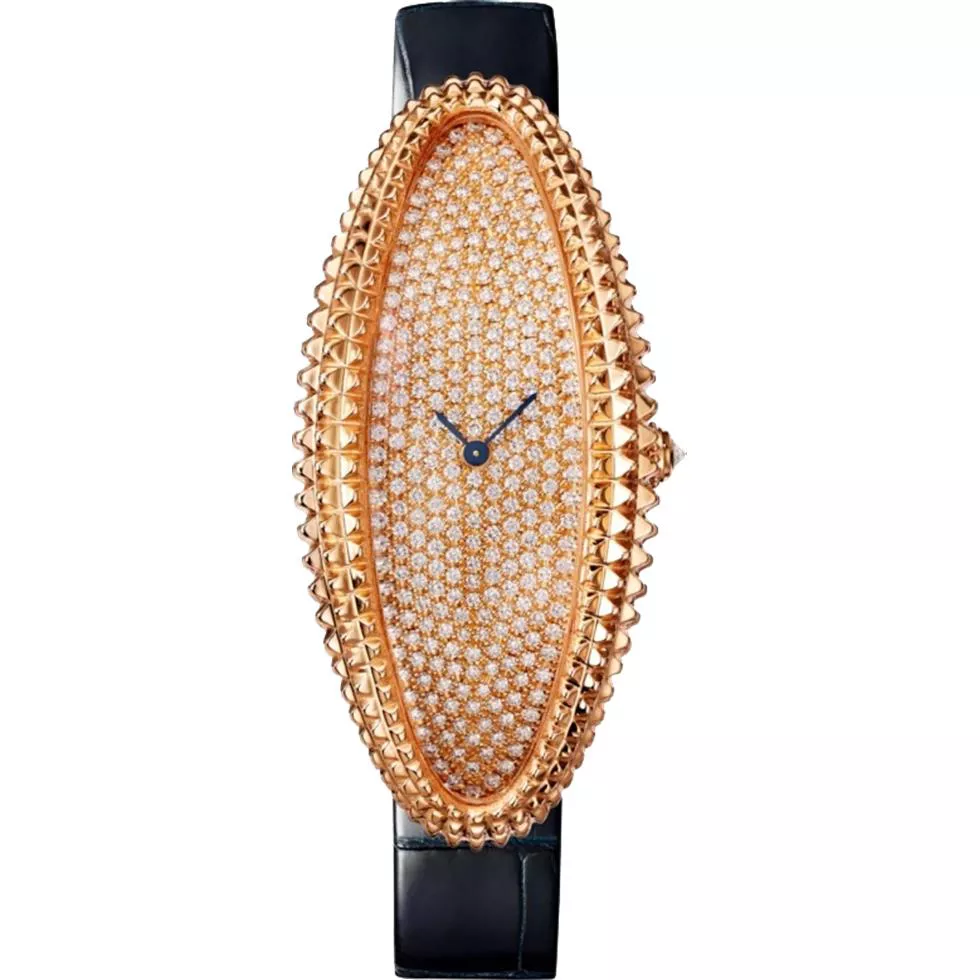 Cartier Baignoire Allongée WJBA0017 Watch 52 x 23
