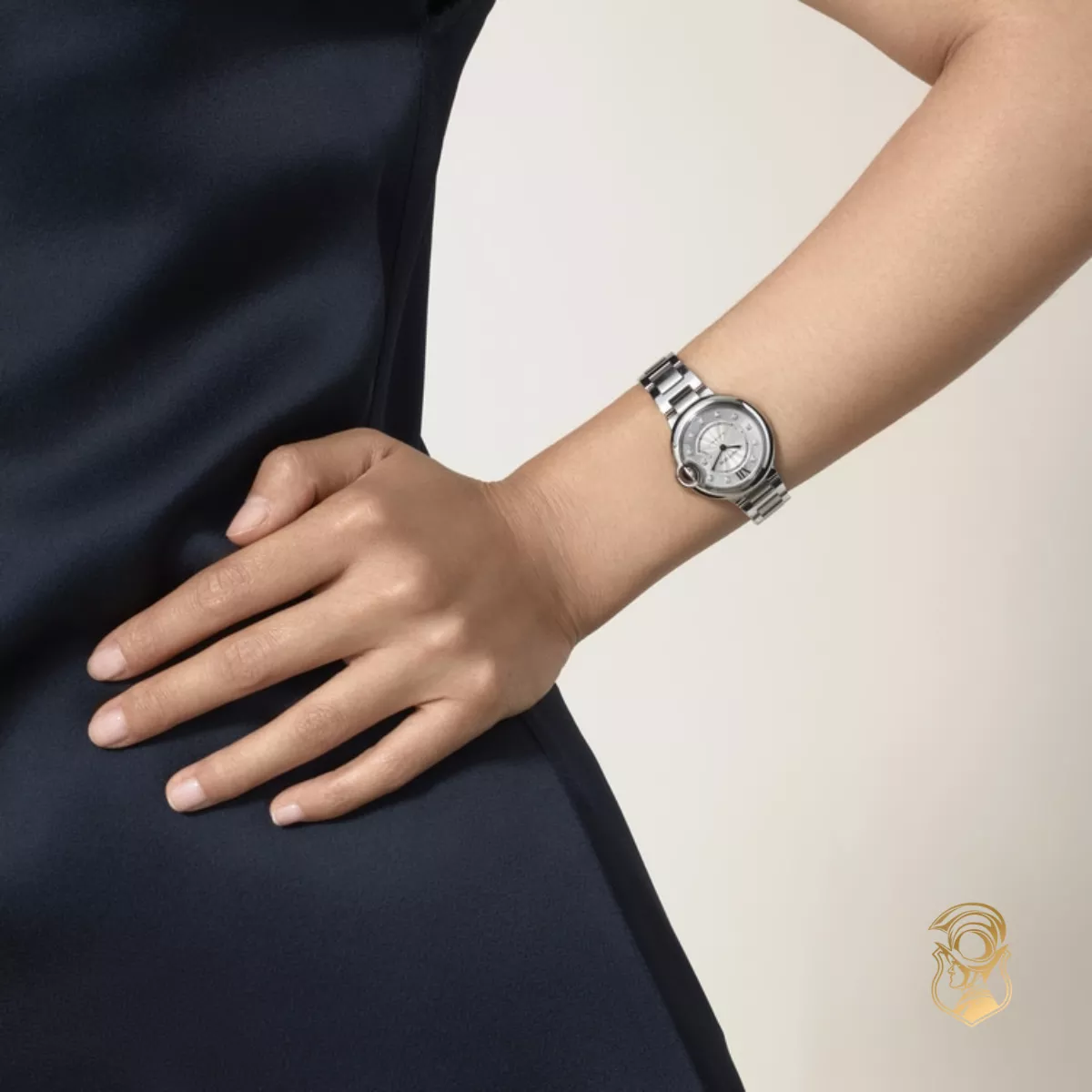 Cartier Ballon Bleu W4BB0021 Diamond Watch 33mm