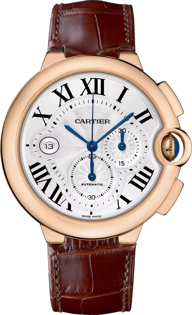 Cartier Silver 18k Rose Gold Tank Louis WGTA0024 Women's