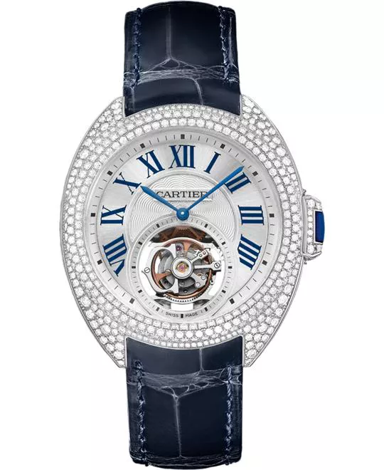 Cartier Clé De Cartier HPI00933 Tourbillon Watch 35mm