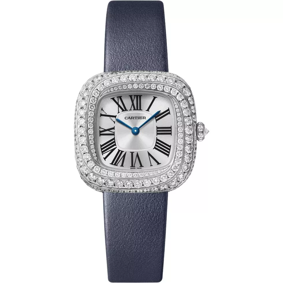 Cartier Coussin WJCS0003 Diamonds Watch 30.4 x 31.1 mm