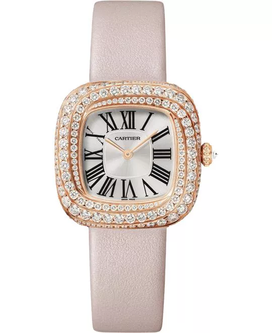 Cartier Coussin WJCS0005 Diamonds Watch 30.4 x 31.1mm