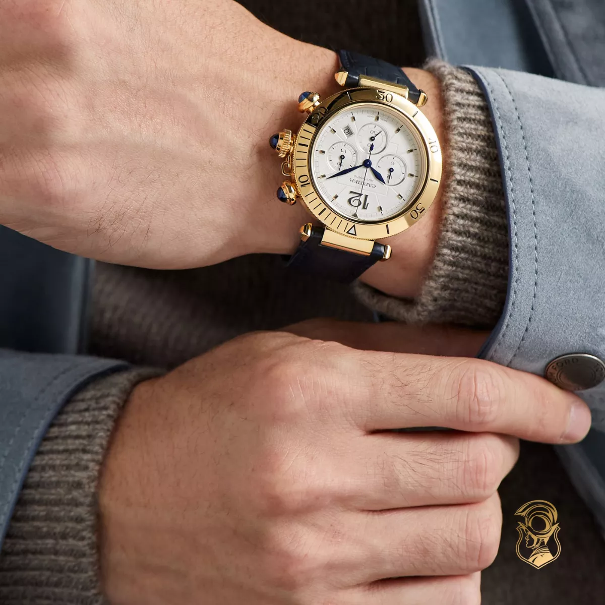Cartier Pasha Automatic WGPA0017 Watch 41mm