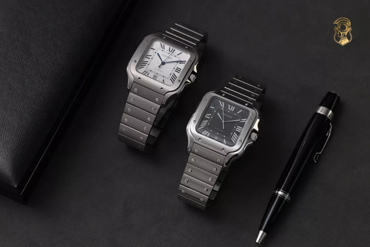 Bộ đôi Cartier Santos De Cartier mới 2025