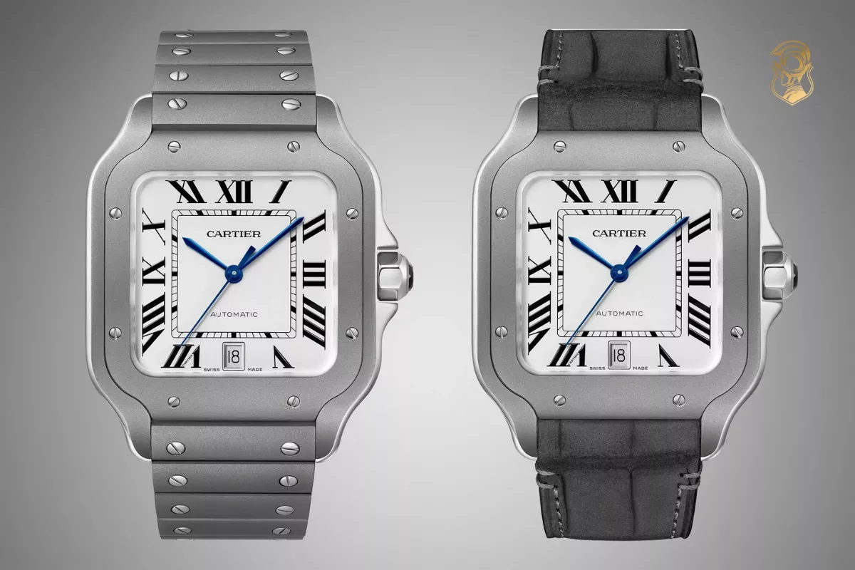 Bộ đôi Cartier Santos De Cartier mới 2025