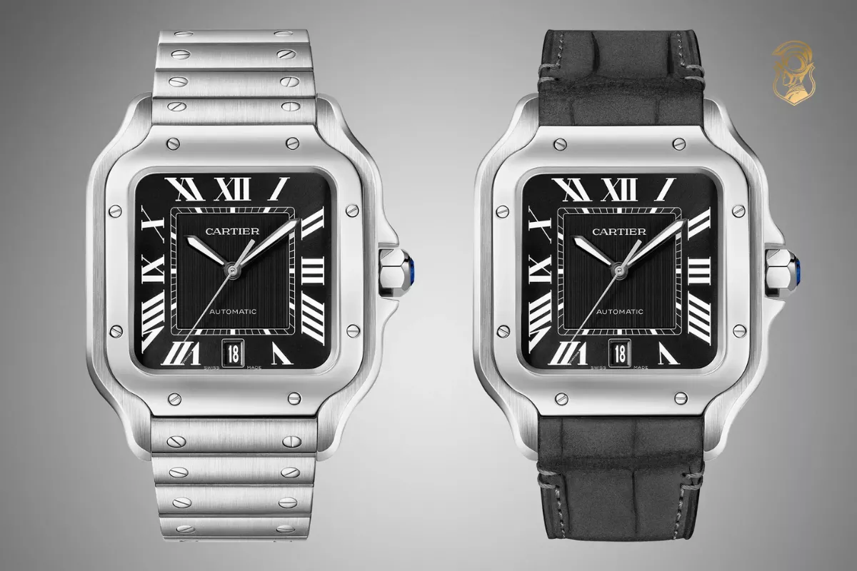 Bộ đôi Cartier Santos De Cartier mới 2025