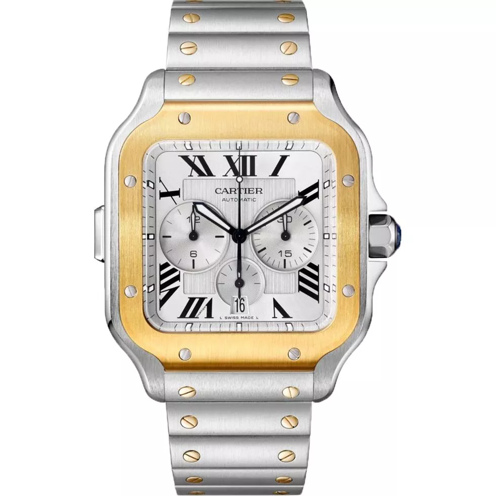 Cartier Santos De Cartier W2SA0008 Watch 43.3 x 12.5
