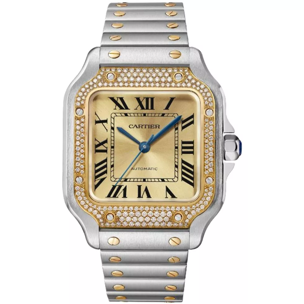 Cartier Santos de Cartier W3SA0007 Watch 41.9 mm x 35.1 mm