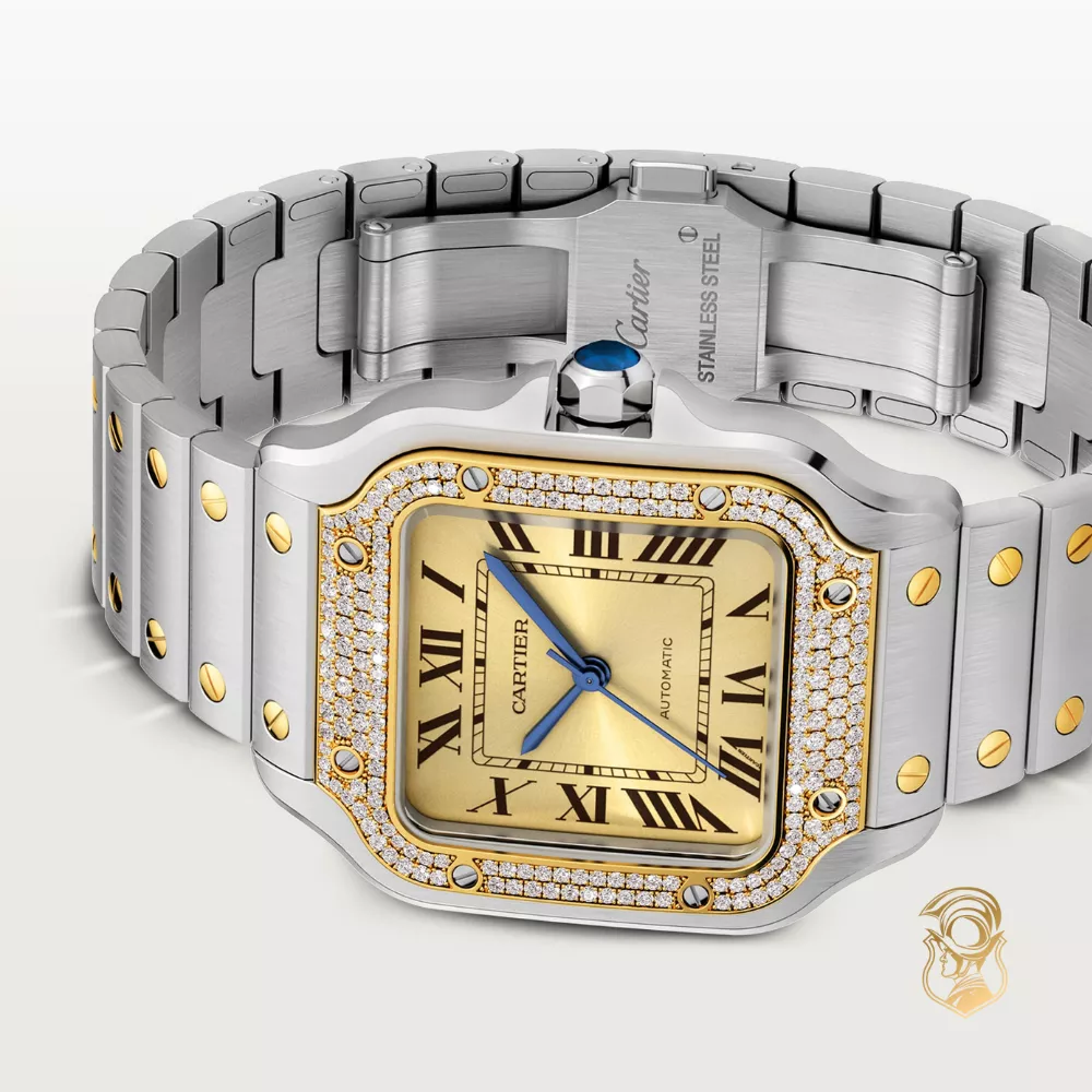 Cartier Santos de Cartier W3SA0007 Watch 41.9 mm x 35.1 mm