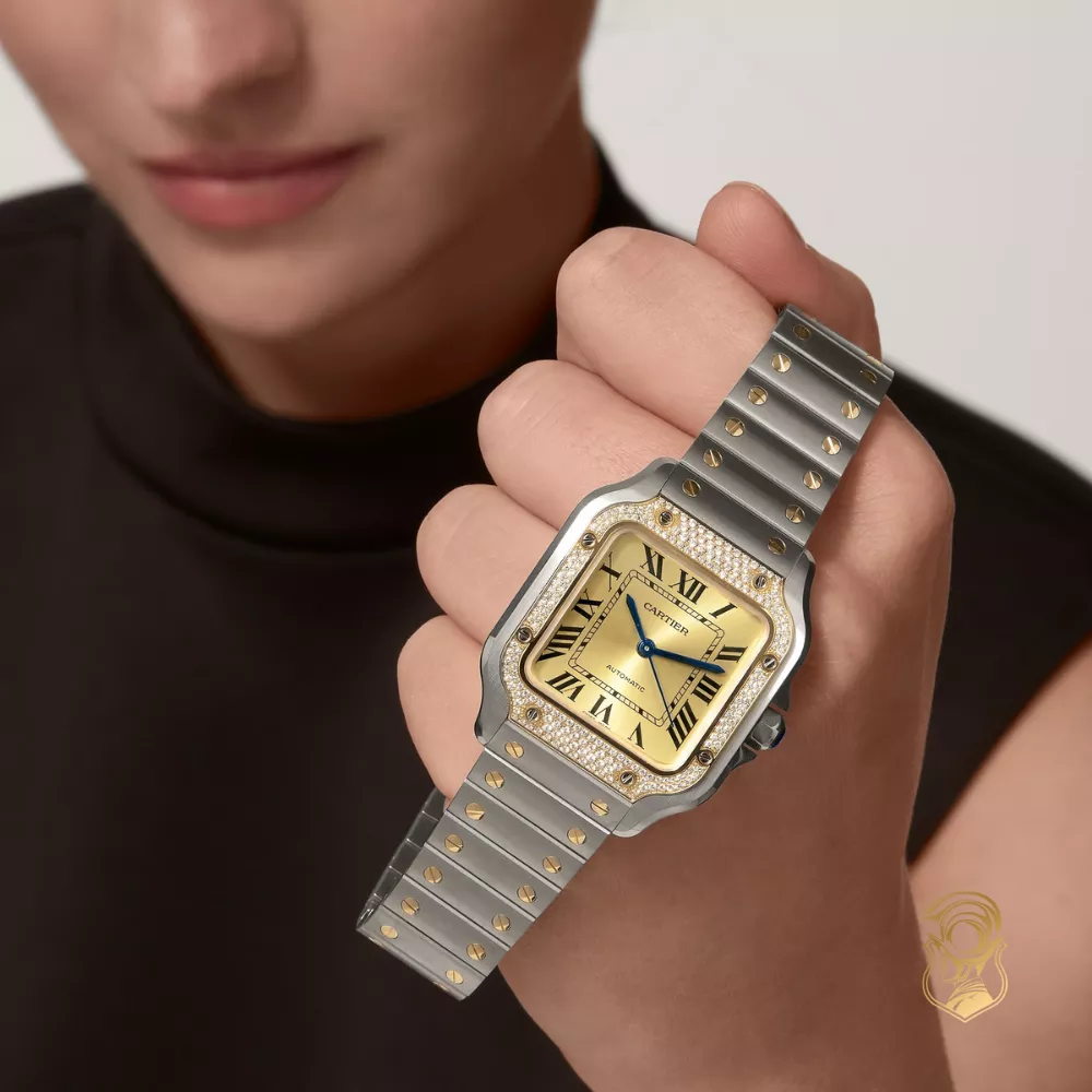Cartier Santos de Cartier W3SA0007 Watch 41.9 mm x 35.1 mm