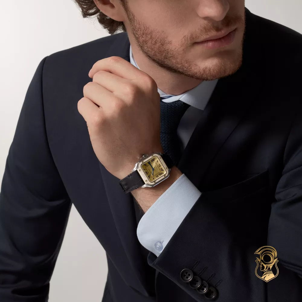 Cartier Santos de Cartier W3SA0007 Watch 41.9 mm x 35.1 mm