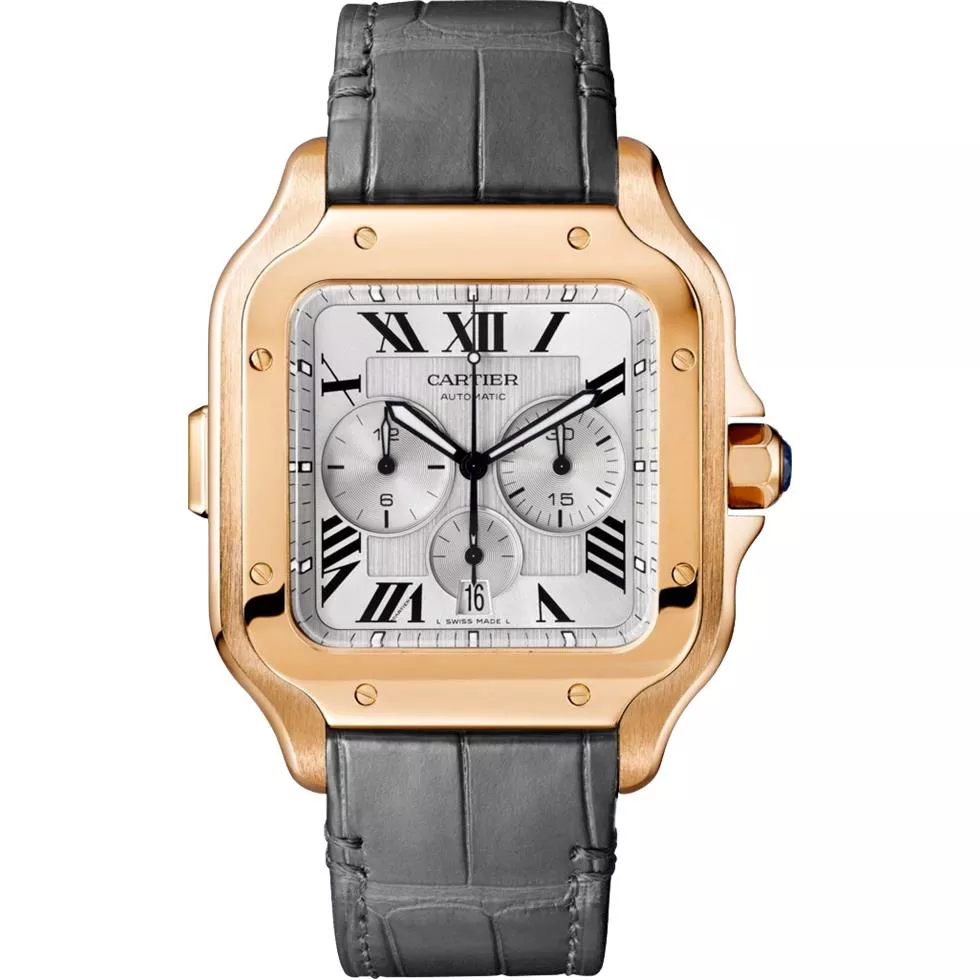 Cartier Santos De Cartier WGSA0017 Watch 43.3 x 12.5