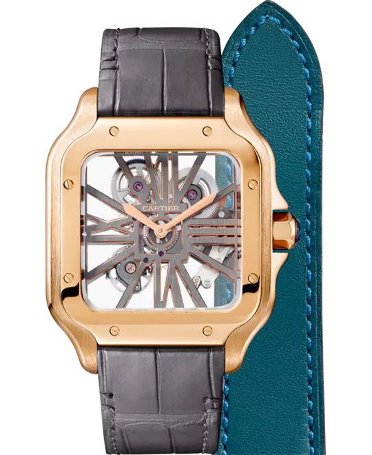 Cartier Santos De Cartier WHSA0010 Watch Set 39.8