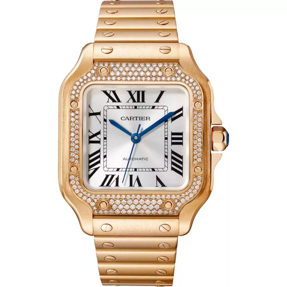 Cartier Santos De Cartier WJSA0009 Watch 35.1