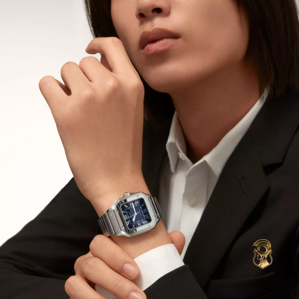 Cartier Santos de Cartier WSSA0063 Watch 41.9 mm x 35.1 mm