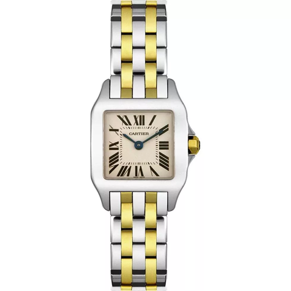 Cartier Santos Demoiselle W25066Z6 Watch 21.65 X 28.25mm