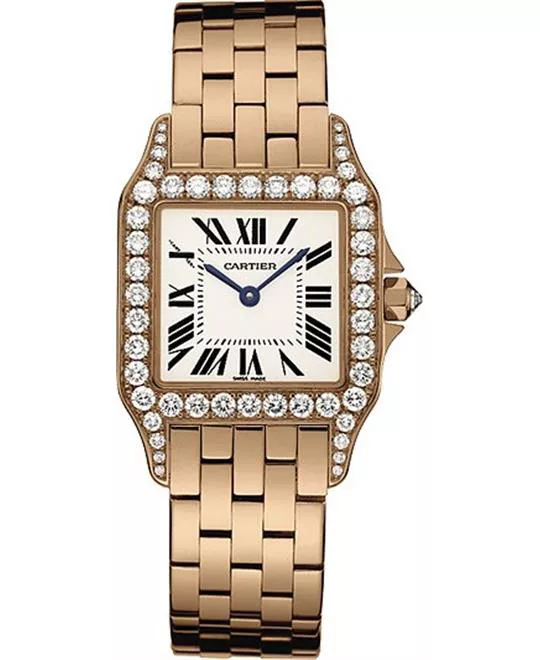 Cartier Santos Demoiselle WF9007Z8 Watch 36.8 X 28.2mm