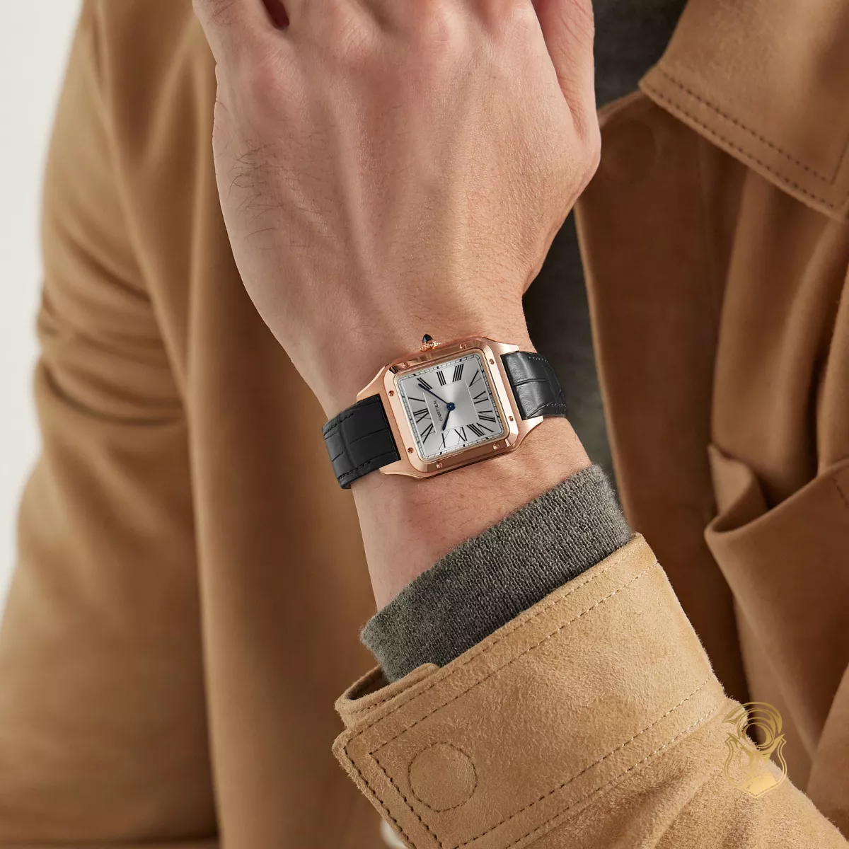 Cartier Santos Dumont WGSA0021 Watch 43.5 x 31.4mm