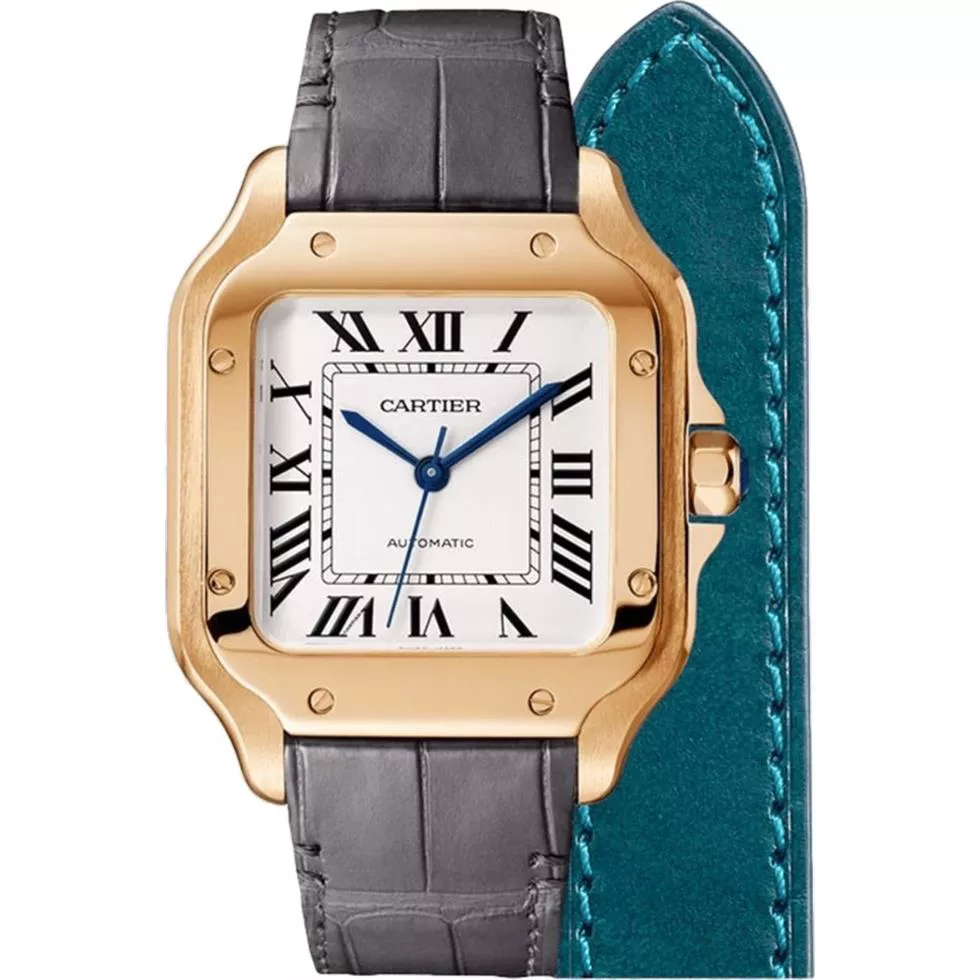 Cartier Santos WGSA0028 Watch 35.1mm 